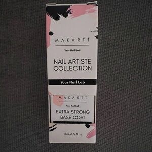 Nail Artiste Collection Extra Strong Base Coat - Pink and Black